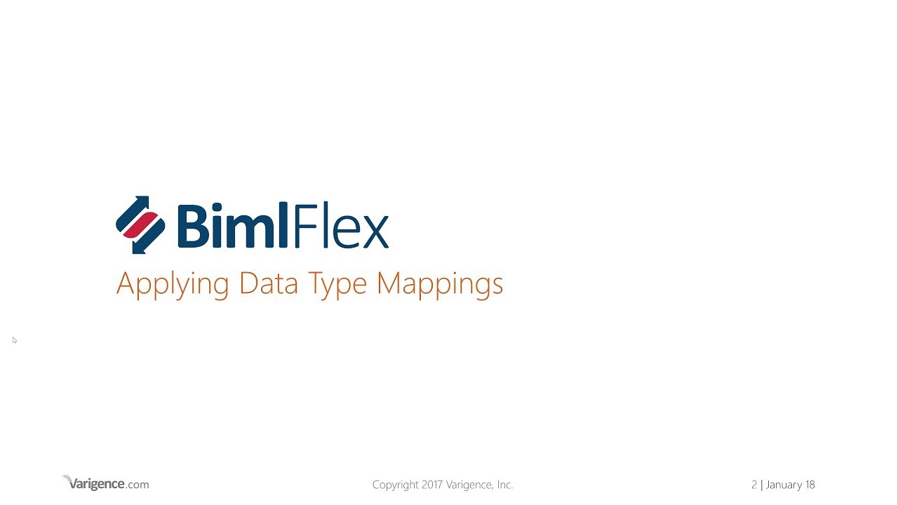 Watch video Applying Data Type Mappings Now Applying Data Type Mappings