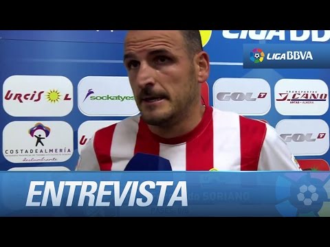 Entrevista a Soriano tras el UD Almería (0-1) Rayo Vallecano - HD