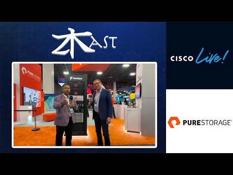 2024 ZKast #71 with Maciej Kranz of Pure Storage at Cisco Live