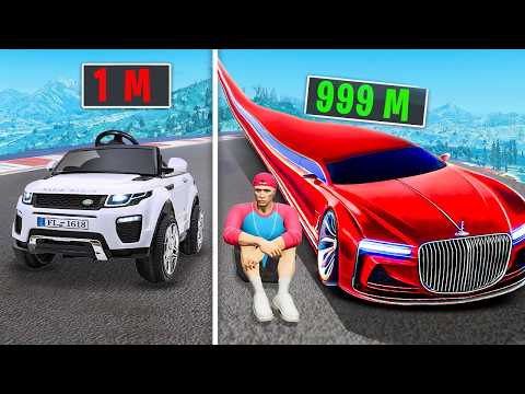 1 CRASH = 1 METER LÄNGERES AUTO in GTA 5!