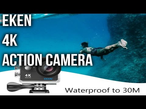 EKEN H9R Wifi Waterproof Sport Action Camera Unboxing/Test