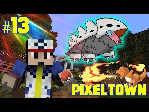 Pixelmon 3.4 Pokeballers Pixeltown Episode 13 - "Aron Evolves!"