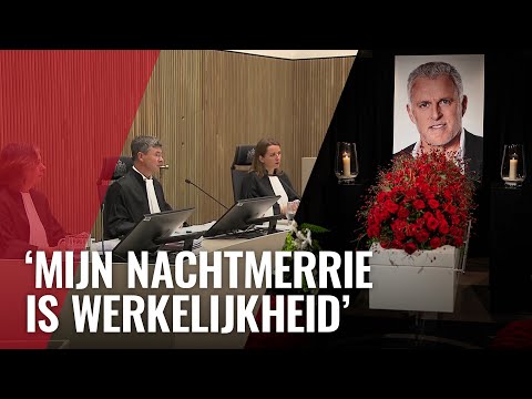 Urgent victim statement from girlfriend of Peter R. de Vries