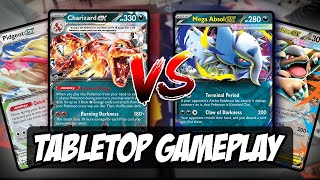 Charizard Ex Vs Mega Absol Ex | Pokémon Tabletop Gameplay