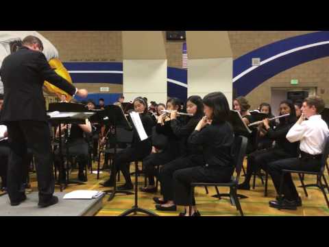 HPMS Winter  Concert 2016 - Wind Ensemble - Fanfare For a New Age