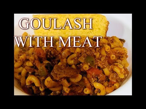 Goulash- How to make Goulash- Goulash with meat recipe