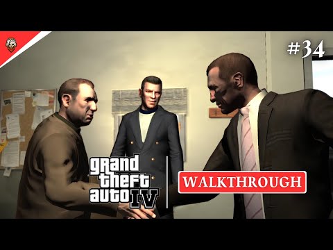 GRAND THEFT AUTO - 4 | part - 34 | Gameplay Walkthrough [ FULL HD 60FPS ] - No Commentary