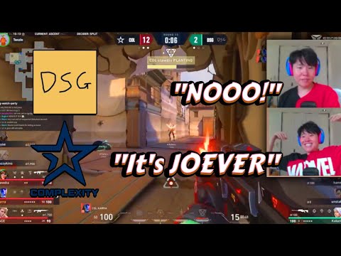 Disguised Toast reacts to Complexity DESTROYING DSG in Complexity vs Disguised VCT Game Changers