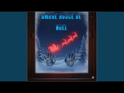 Ombre rouge de Noel