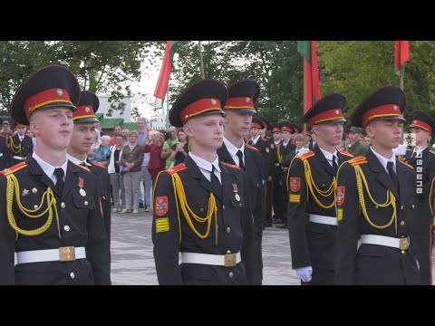 Полоцкие кадеты отметили новоселье в День знаний