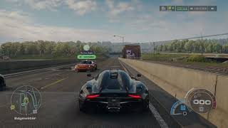 NFS Unbound Drag: Koenigsegg Regera vs Bugatti Chiron | fastest car