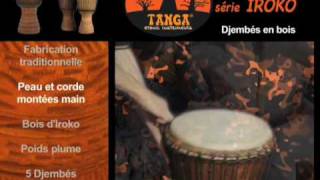 Djembes Tanga Iroko (La Boite Noire)