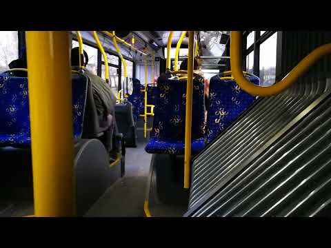 Articulated trolleybus Škoda 27Tr turns to AS Dzintars