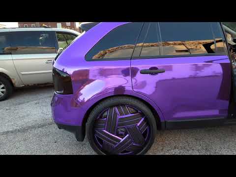 Ford edge on 26s dub floats with new louder music