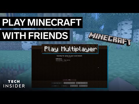Insider Tech - How To Play Minecraft With Friends
