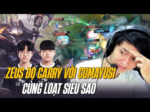 T1 ZEUS TỎA SÁNG VỚI JAX vs RENEKTON TẠI SIÊU ĐẠI CHIẾN KHIẾN TEAM GUMAYUSI KHÓC THÉT