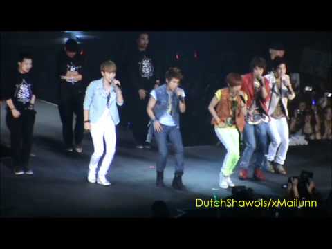 [110611] SHINee - Replay @ SM Town Concert Paris