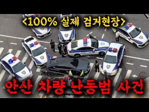 🔥새벽 6시 경찰차만 무려 12대 출동한 역대급 안산시 차량난동범 사건, 뉴스에선 절대 볼 수 없는 100% 리얼 검거현장을 완벽하게 보여주는 리얼 범죄 예능 ≪히든아이≫ ㅎㄷㄷ