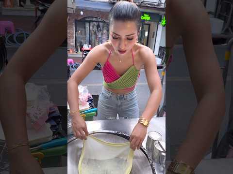 Famous Banana Pancake in Bangkok Thailand -Thai Street Food