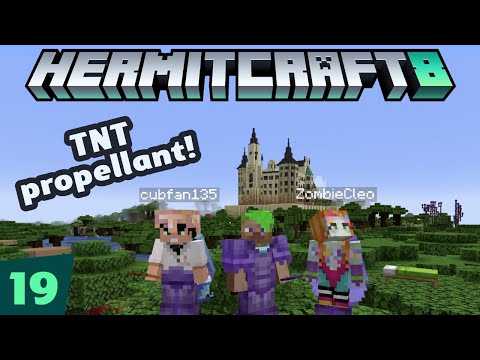 HermitCraft 8 ep 19 – TNT Propellant!