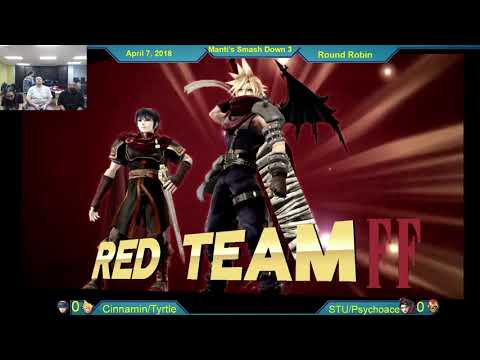 Cinnamin/Tyrtle Vs. Psychoace/Stu Doubles Round Robin - Manti's Smash Down 3