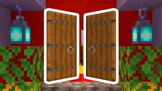 What If Minecraft Doors Sucked Less... [Datapack]