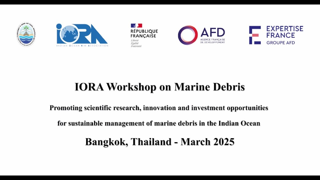IORA - AFD Workshop on marine debris