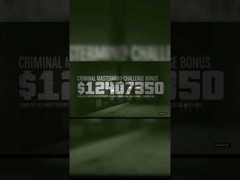 Gta 5 Highest Heist Payout 😨 #gta5 #gtaonline