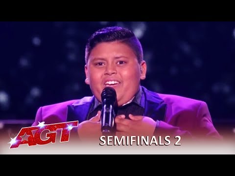 Luke Islam: 12-Year-Old Singer Pulls Out His BEST Performance Yet! | America's Got Talent 2019