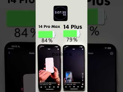 iPhone 14 Pro Max vs. iPhone 14 Plus Battery Test🔋Subscribe for more ✌🏼