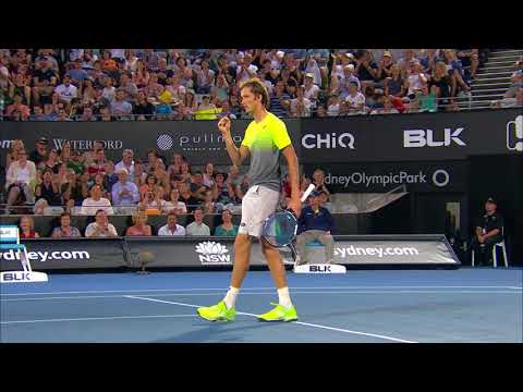 Medvedev v De Minaur match highlights (Final) | Sydney International 2018