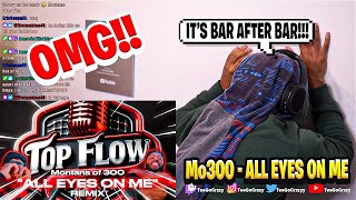 GLITCHY OVERLOAD!!!! Top Flow | Montana - "ALL EYES ON ME" REMIX (REACTION)