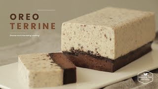 오레오 치즈 테린느 만들기 : Oreo Cheese Terrine Recipe : オレオチーズテリーヌ | Cooking ASMR