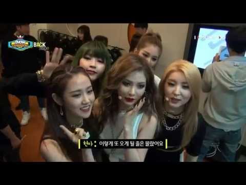 150404 4Minute Cut @Show Champion Back Stage