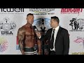 2019 NPC Pacific USA Men's Physique Overall Interview