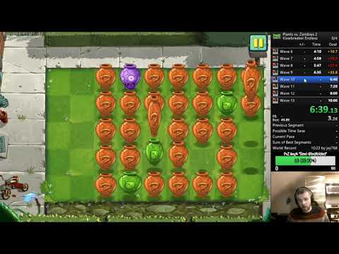 Plants Vs Zombies 2 (PvZ2) - Vasebreaker Endless Speedrun in 11:27