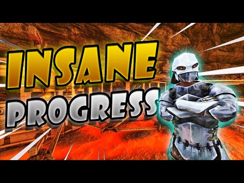 How A TRIO Makes INSANE Base Progress On DAY 1 - Ark