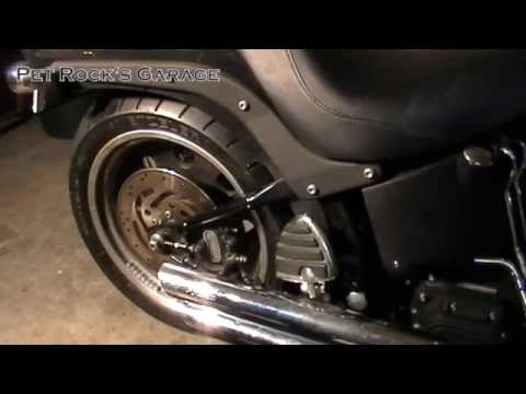 How To Remove & Install Rear Wheel - Harley Davidson Softail