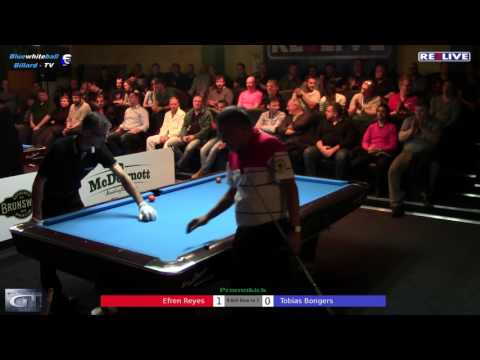 Tobias Bongers vs Efren Reyes 8 Ball- German Tour Finale 2015/2016 powered by REELIVE