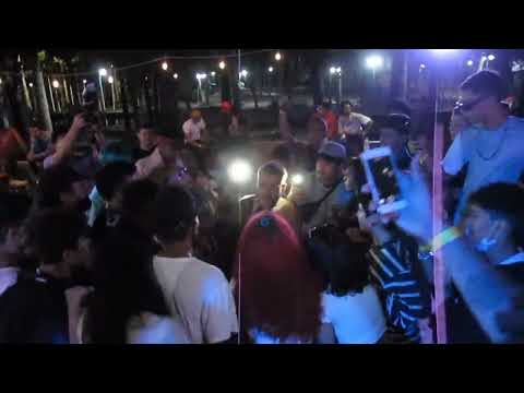 Yung Lian y Phelusa en el 20mo aniversario de carrera de DJ Lion