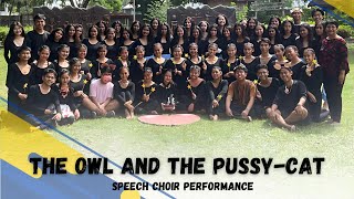 THE OWL AND THE PUSSY-CAT SPEECH CHOIR