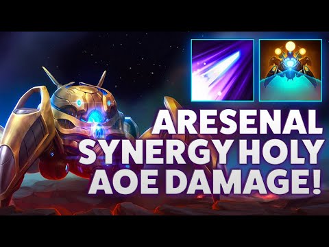 Fenix Salvo - ARESENAL SYNERGY HOLY AOE DAMAGE! - Grandmaster Storm League