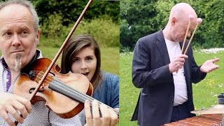 Every Breath You Take - The Police (violin and percussion cover) feat. ThatJennyBee