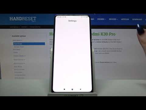 Font Settings – XIAOMI Redmi K30 Pro and Changing Text Size