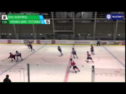 Highlight - EHC Südtirol / Vienna University Totonka am 31.01.2016 17:38