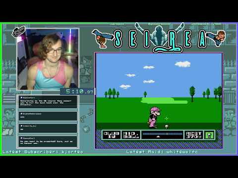 NES Open Tournament Golf: Japan Course in 14:08
