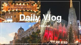 【vlog#008】 クリスマスマーケット | ウィーン | 海外生活 | ヨーロッパの生活 | Austria life