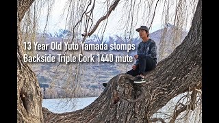 Download lagu 13 Year Old Yuto Yamada stomps Backside Triple Cork 1440 mute mp3