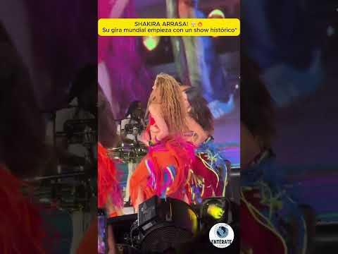 ¡El estadio SE VIBRA! Shakira canta “Las de la Intuición” en vivo 🔥🎤