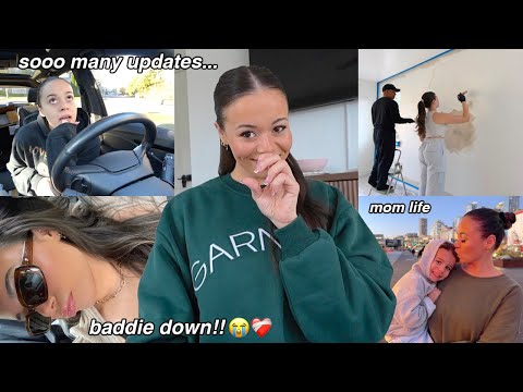 VLOG: LIFE LATELY… healing, solo trip, house renovation reveal + mom life!!